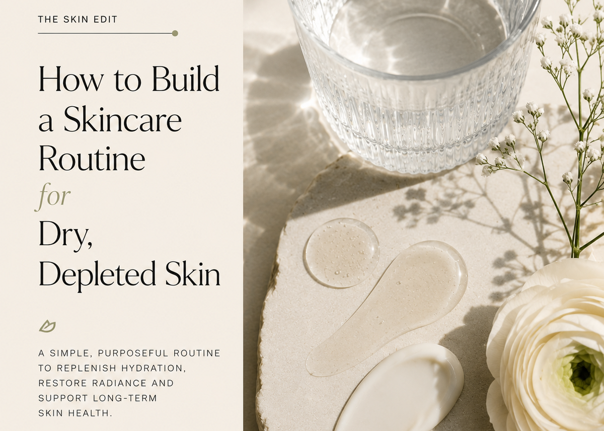 How to Build a Skincare Routine for Dry, Depleted Skin